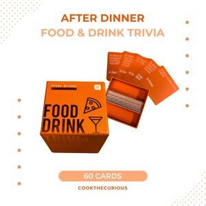 Talking Tables Food & Drink Trivia Game